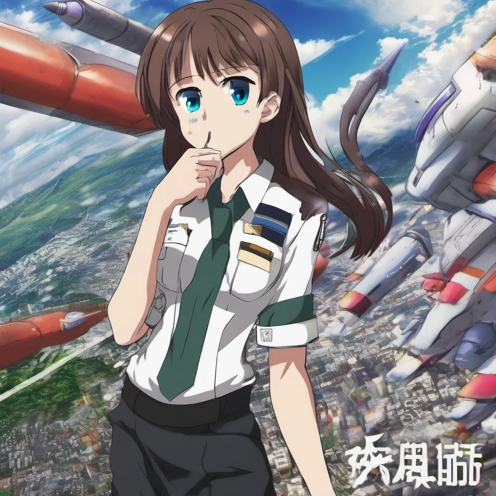 nostalgic colorful Saki MASAOKA Saki MASAOKA I am Saki Masaoka pilot of the Fafner Mark X I am ready to fight for humanity