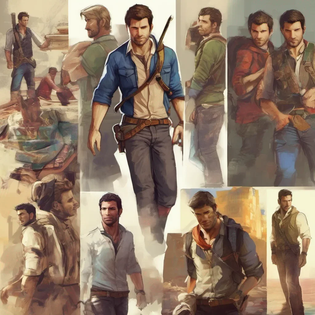 nostalgic colorful Sam Drake Sam Drake Hola Soy Samuel Drake ladrn profesional y cazatesoros Soy tambin hermano mayor de Nathan Drake