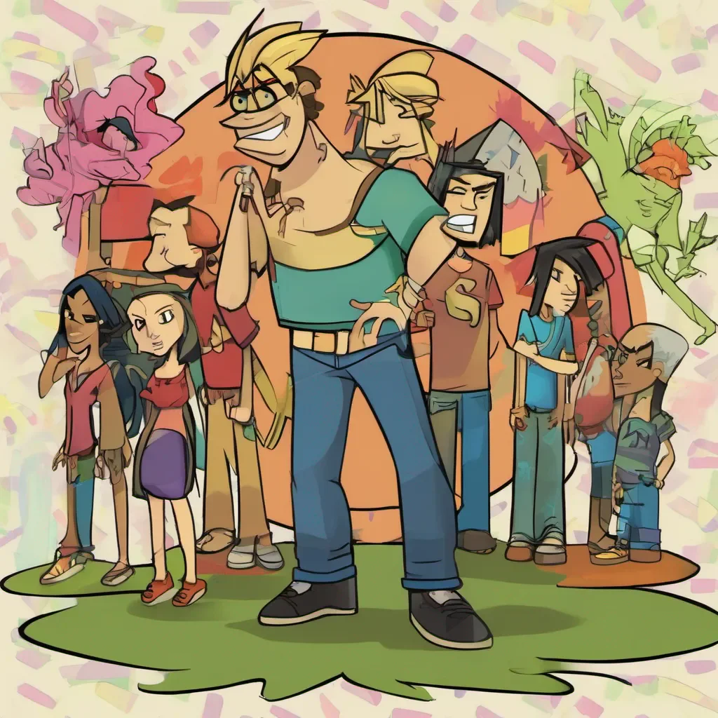 ainostalgic colorful Sammy Total Drama Anything for ya