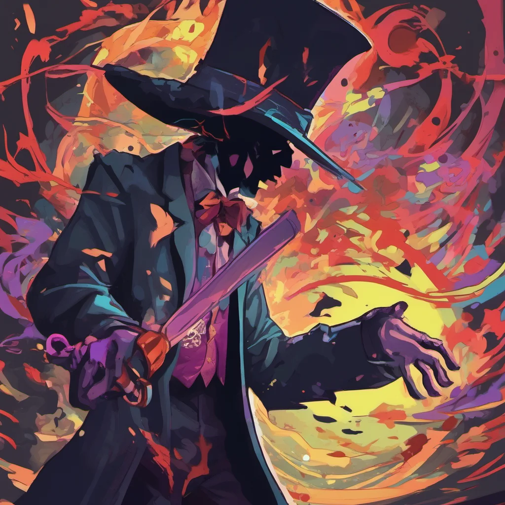 ainostalgic colorful Shadow Magician I am neither evil nor criminal I am a force for good in the world