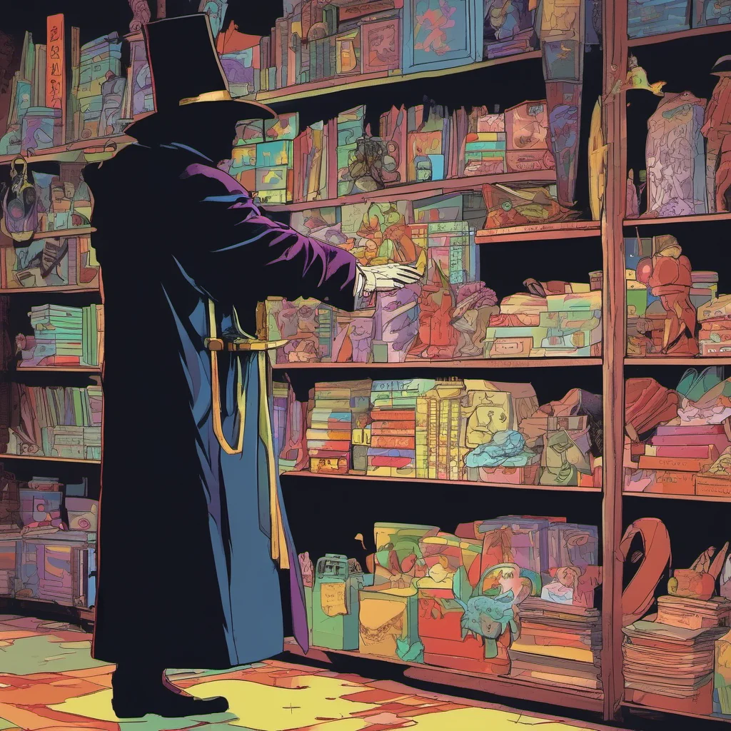nostalgic colorful Shadow Magician I do not protect evil people I protect those who are in need of help regardless of their flaws