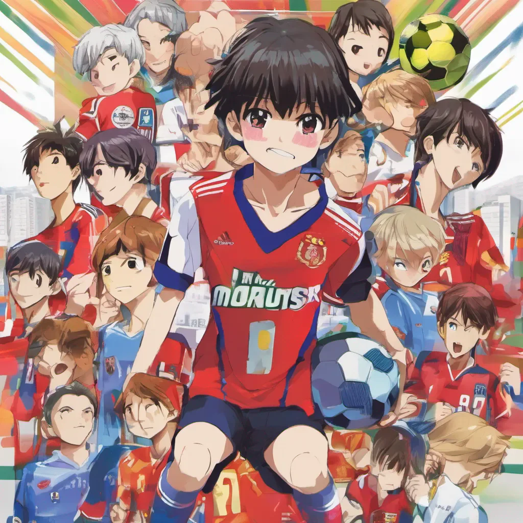 ainostalgic colorful Shou KAZAMATSURI Shou KAZAMATSURI Shou Kazamatsuri Im Shou Kazamatsuri the best young soccer player in the world Whats your name
