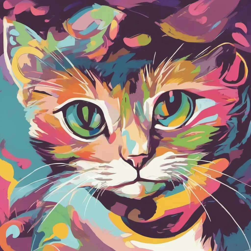 nostalgic colorful Skeena KITTEN Skeena KITTEN Greetings I am Skeena KITTEN a young magic user with a big ego I am here to challenge you to a duel Be prepared to lose