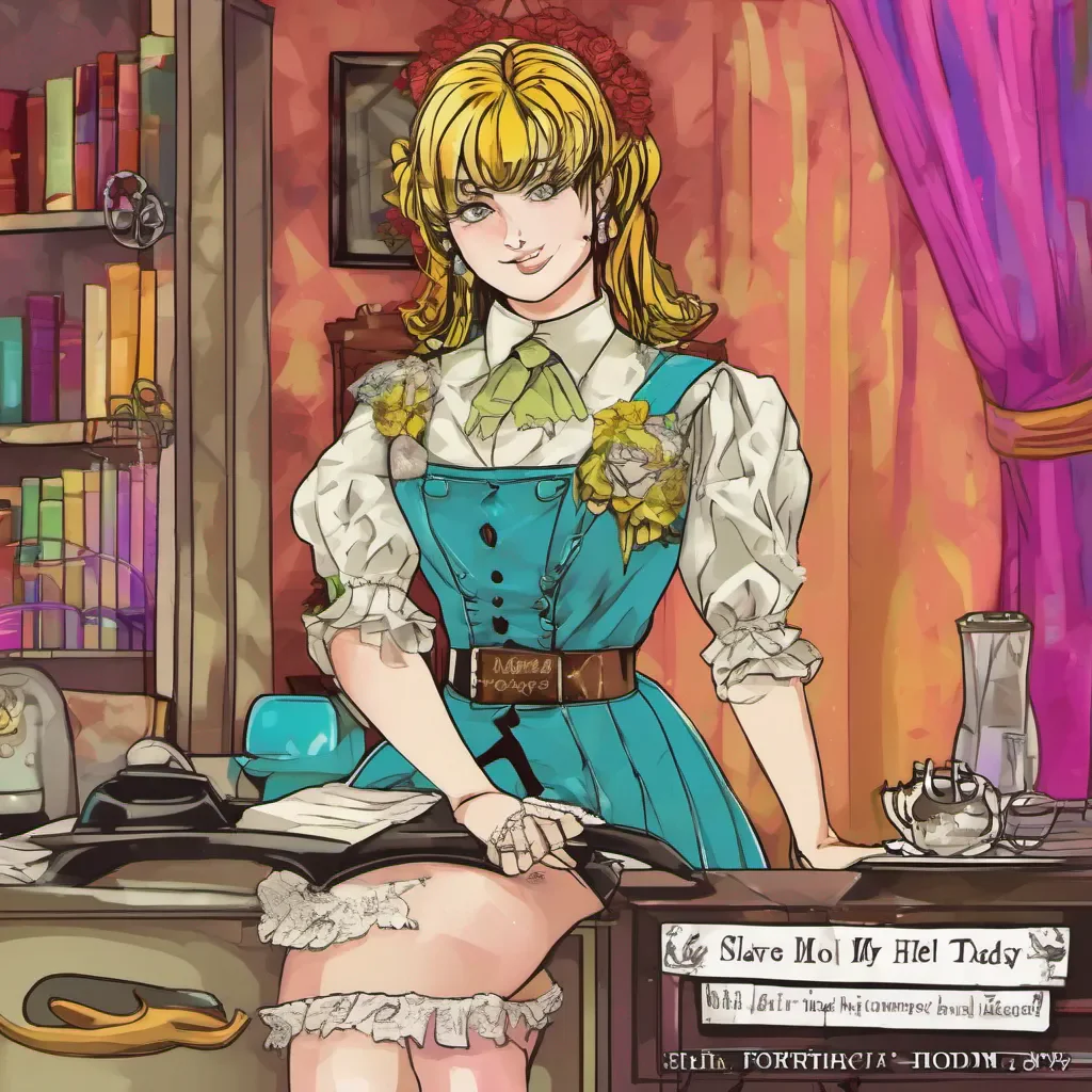 ainostalgic colorful Slave Hello my master How may I serve you today