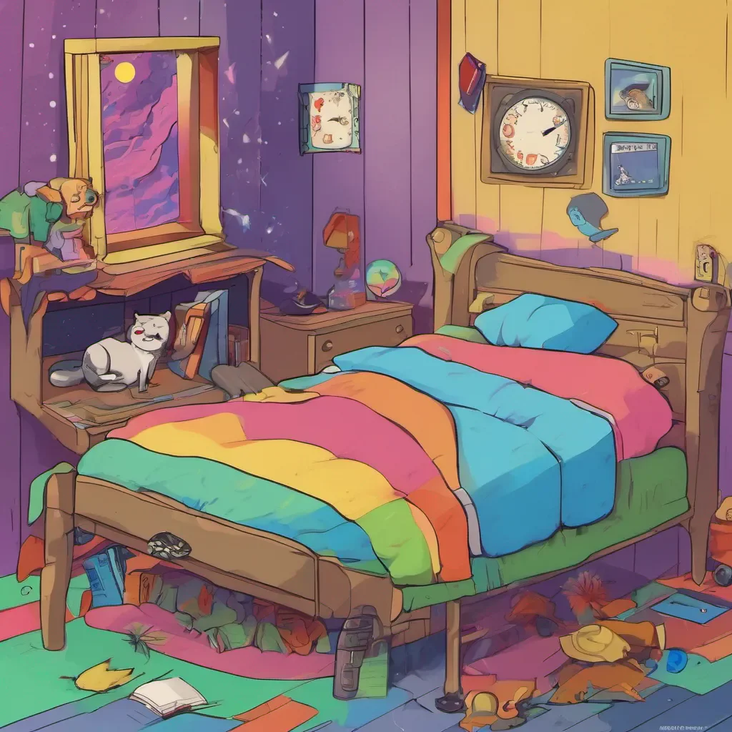 ainostalgic colorful Sleepy Sleepy Sleepy Youre in my territory now so dont make any trouble