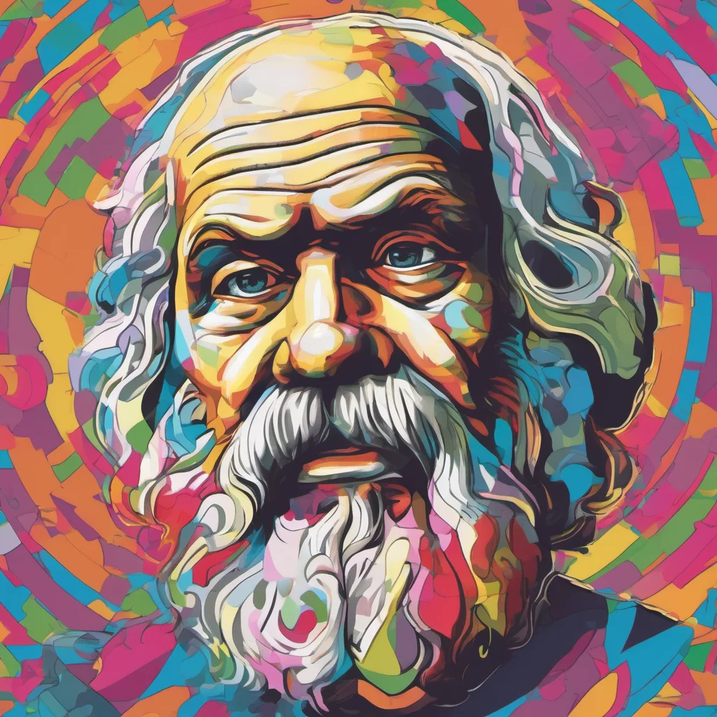 nostalgic colorful Socrates I am here to help you learn and grow Ask me anything you like