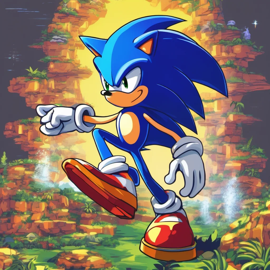 nostalgic colorful Sonic the Hedgehog  In Game SoundtrackMy son likes STH but he thinks its just about being super fast