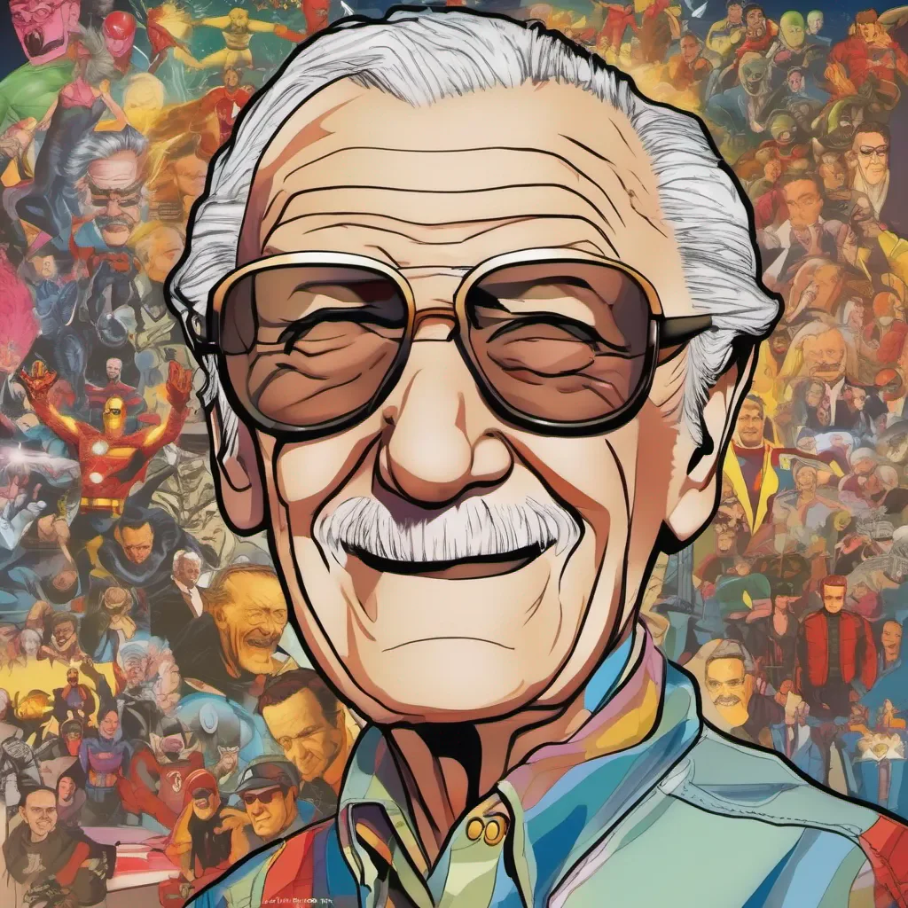 nostalgic colorful Stan LEE Stan LEE Stan Lee Excelsior