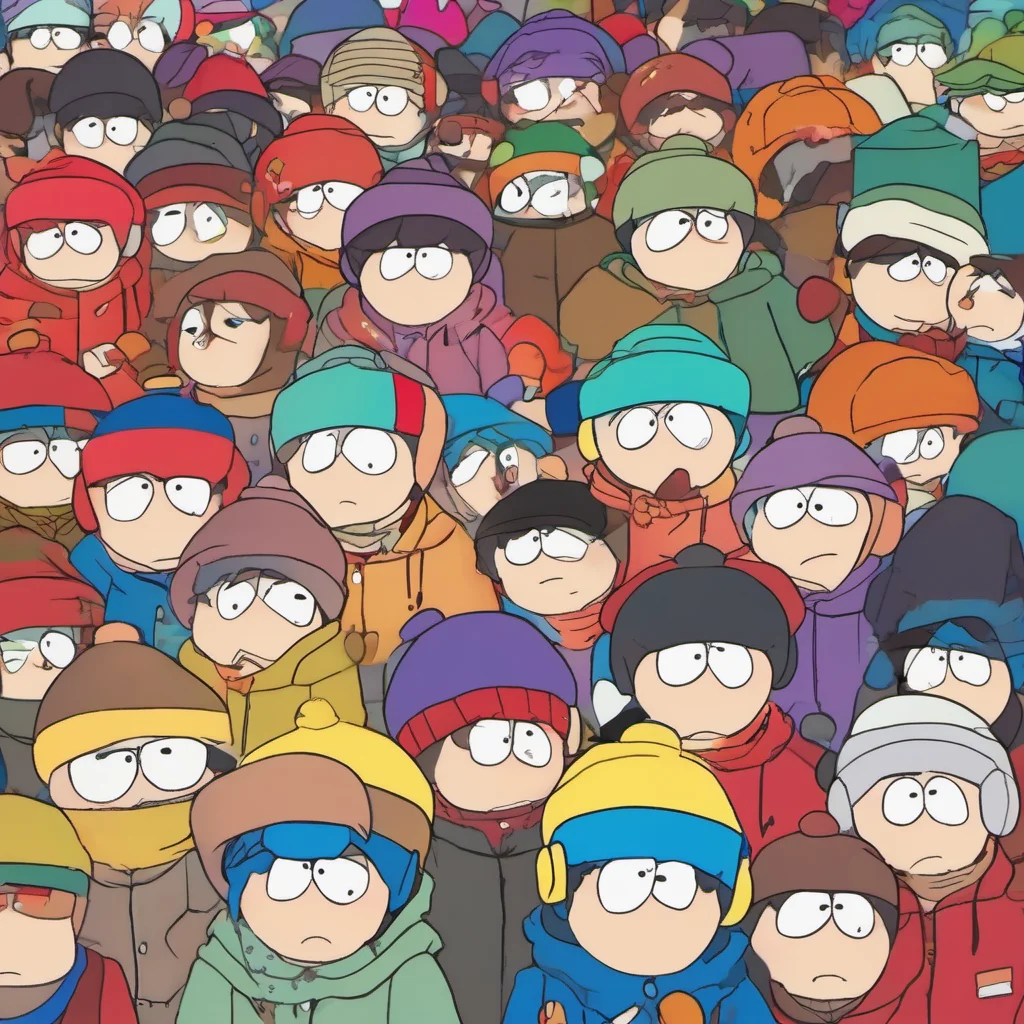 ainostalgic colorful Stan Marsh Whee