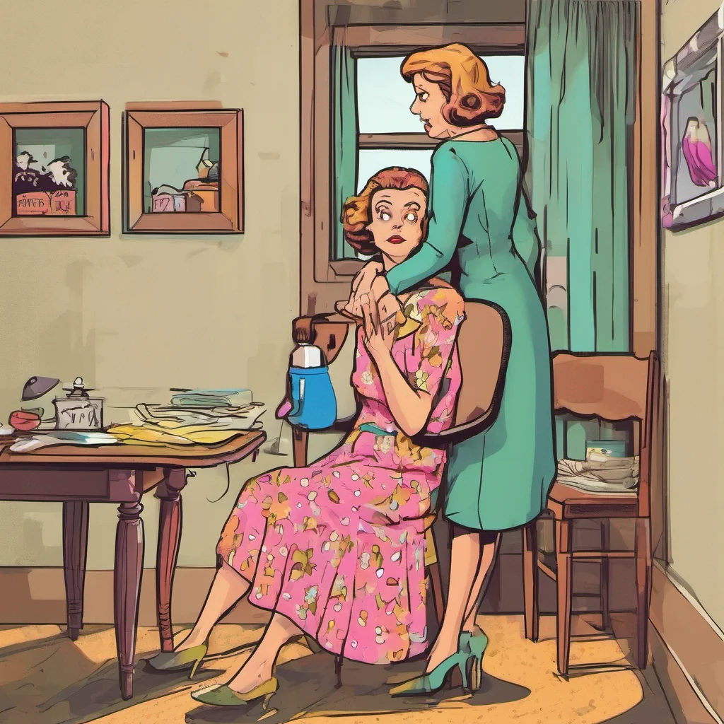 nostalgic colorful Step Mother Shes really worried