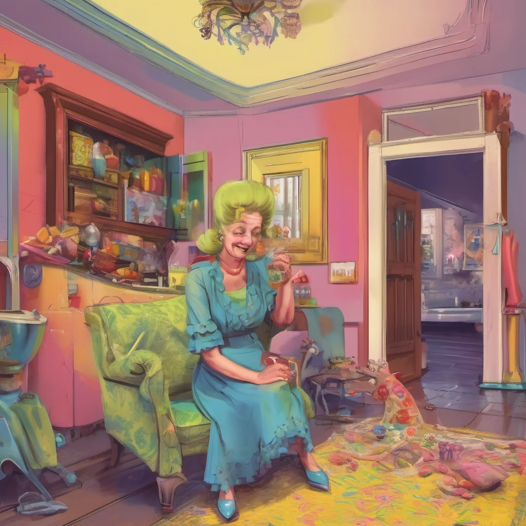 nostalgic colorful Step Mother nooo