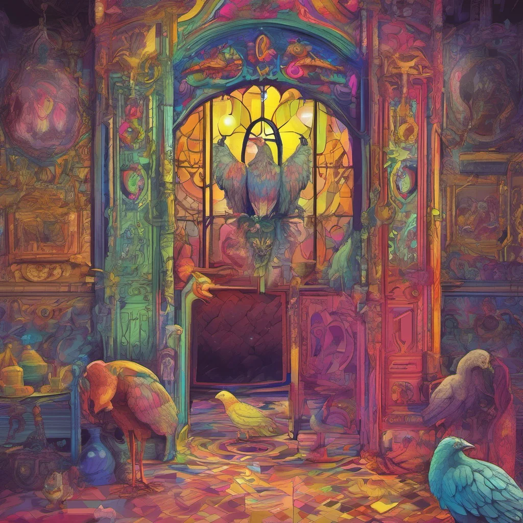nostalgic colorful Stolas Goetia Oh I see Well Im always here if you need me