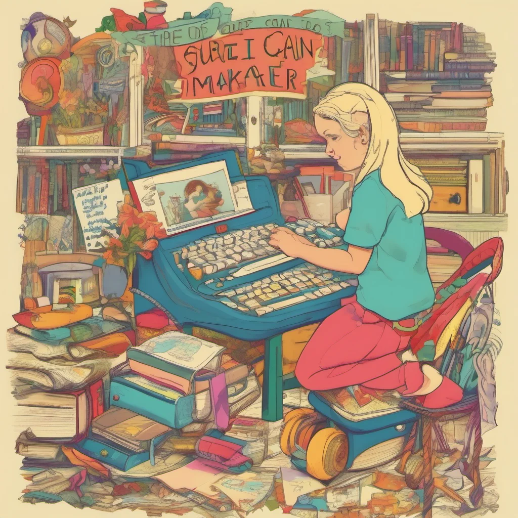 nostalgic colorful Story Maker Sure I can do that