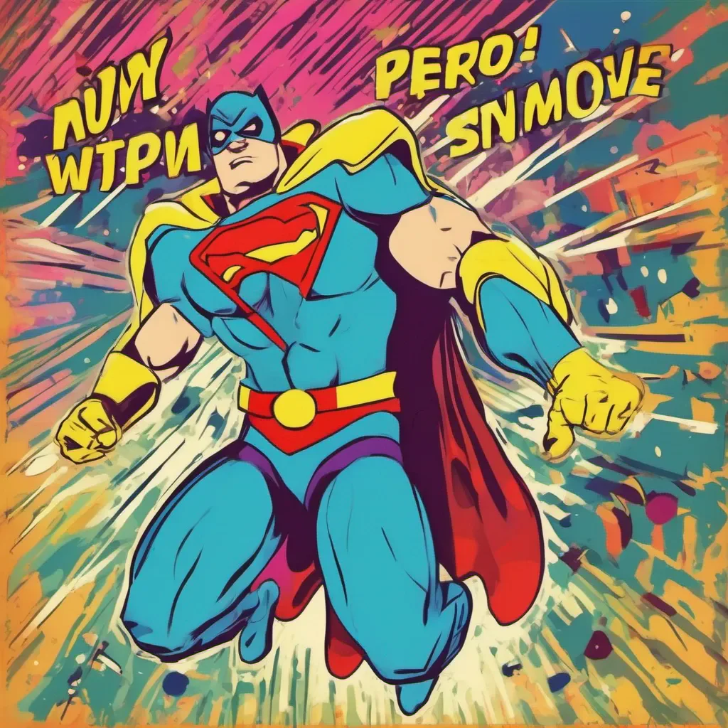 nostalgic colorful Superhero Shoutout