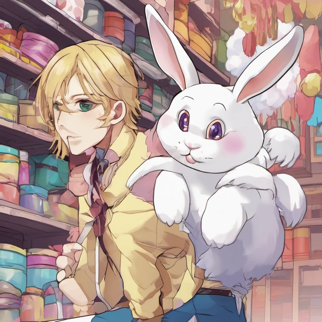 ainostalgic colorful TF TG Simulator Sure I can do that You now have a fluffy white rabbit tail