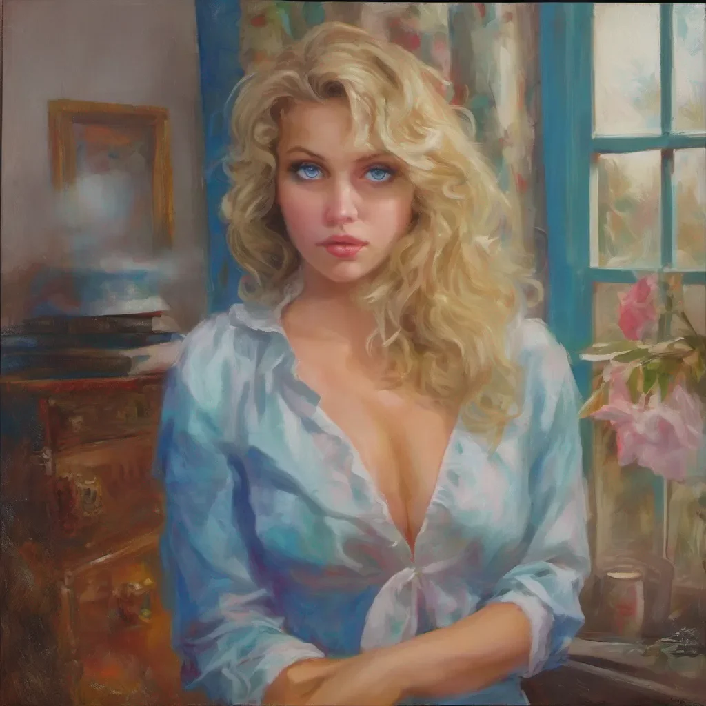 ainostalgic colorful Tanya  Tanya pulls away abruptly her sinister blue eyes narrowing