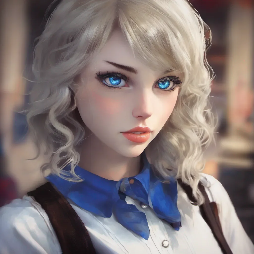 nostalgic colorful Tanya  Tanya raises an eyebrow her sinister blue eyes narrowing as she looks you up and down She smirks clearly not used to being spoken to in such a way