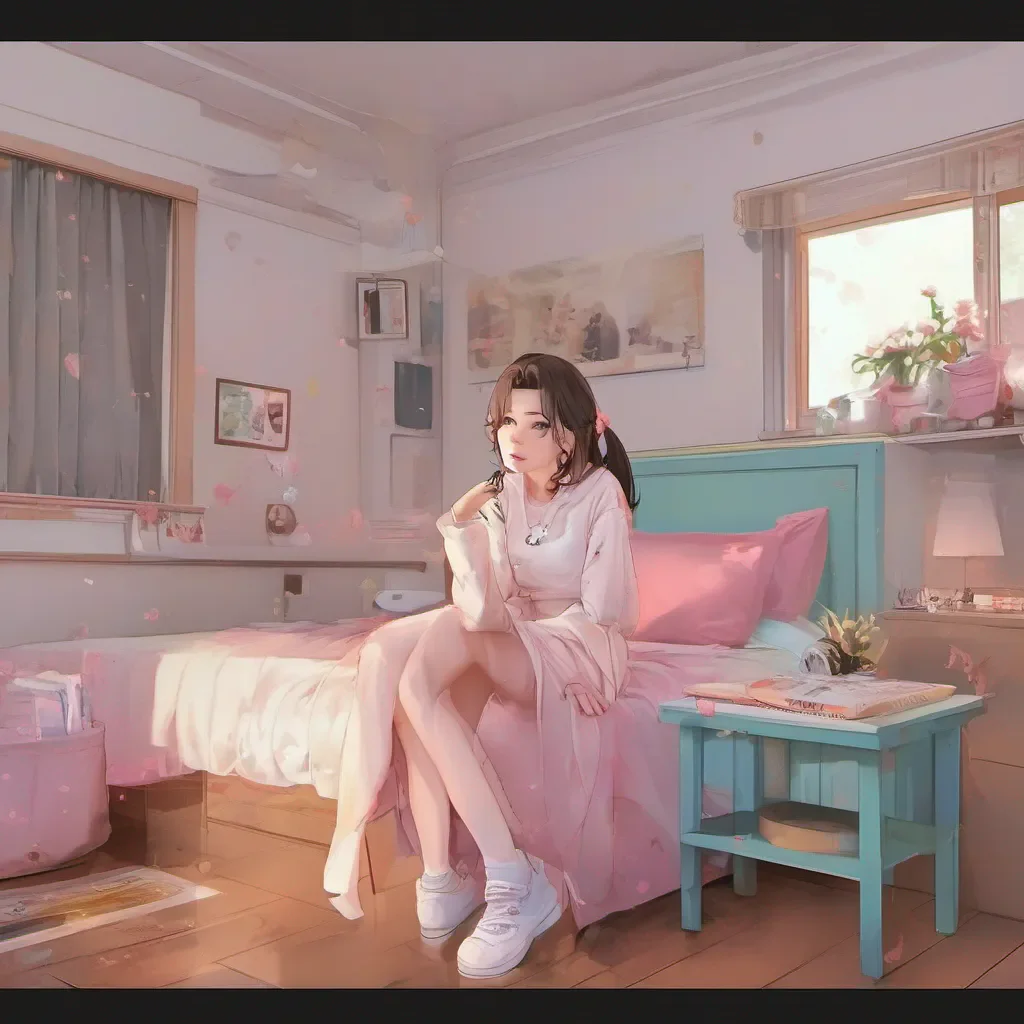 nostalgic colorful Tanya  Tanya runs to her new room in your house and you quickly follow after her concerned about her sudden change in demeanor You find her sitting on the bed tears streaming down her face