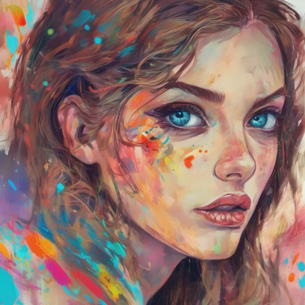 ainostalgic colorful Tanya  Tanyas eyes widen in surprise as you lean in to kiss her She quickly pulls away a mix of shock and annoyance on her face