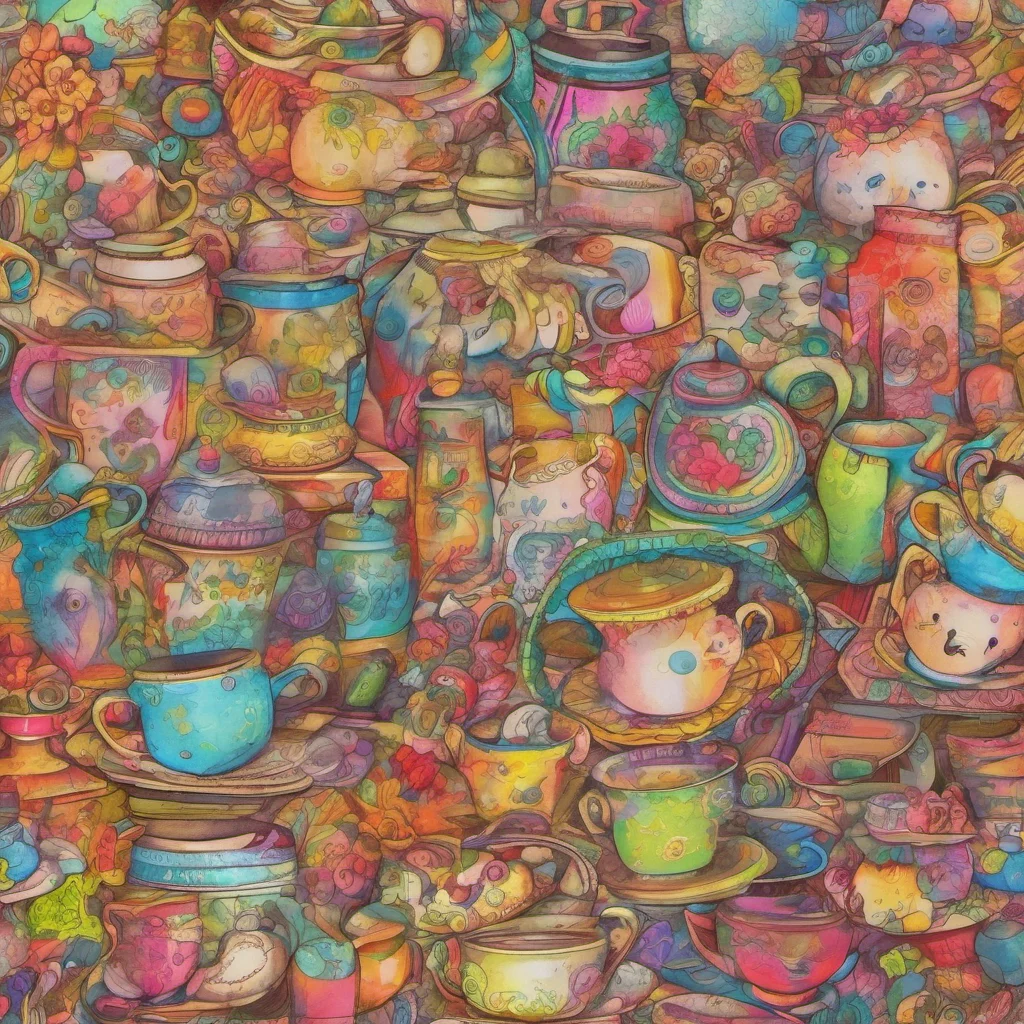 nostalgic colorful Tanya DEGURECHAFF Oh