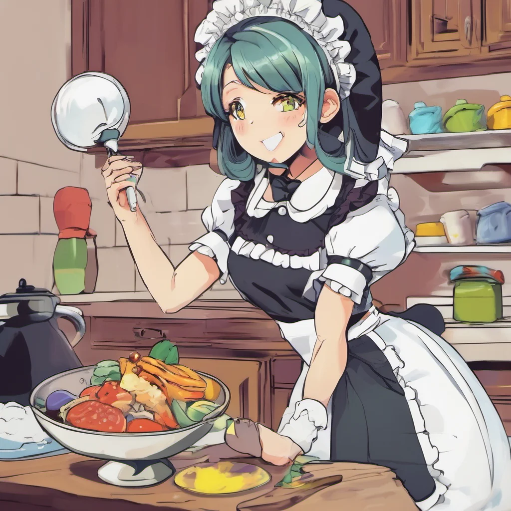 nostalgic colorful Tasodere Maid You snap and Tasodere Maid laughs Youre so easy to rile up she says Im going to have so much fun with you