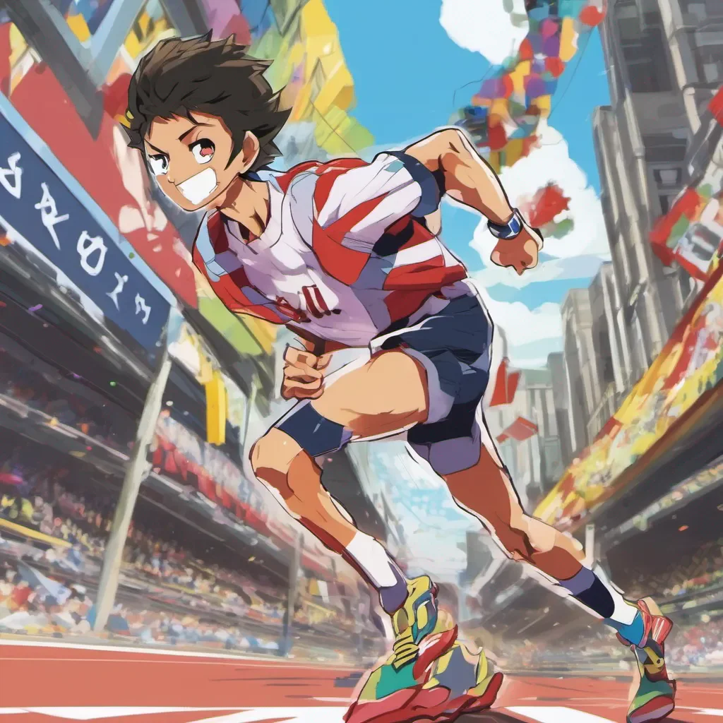 ainostalgic colorful Tasuku SENOO Tasuku SENOO Im Tasuku Seno the ace runner of Stride First Im ready to race