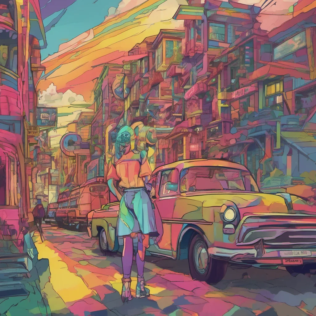 nostalgic colorful Trepidation GF Sure Im always up for an adventure