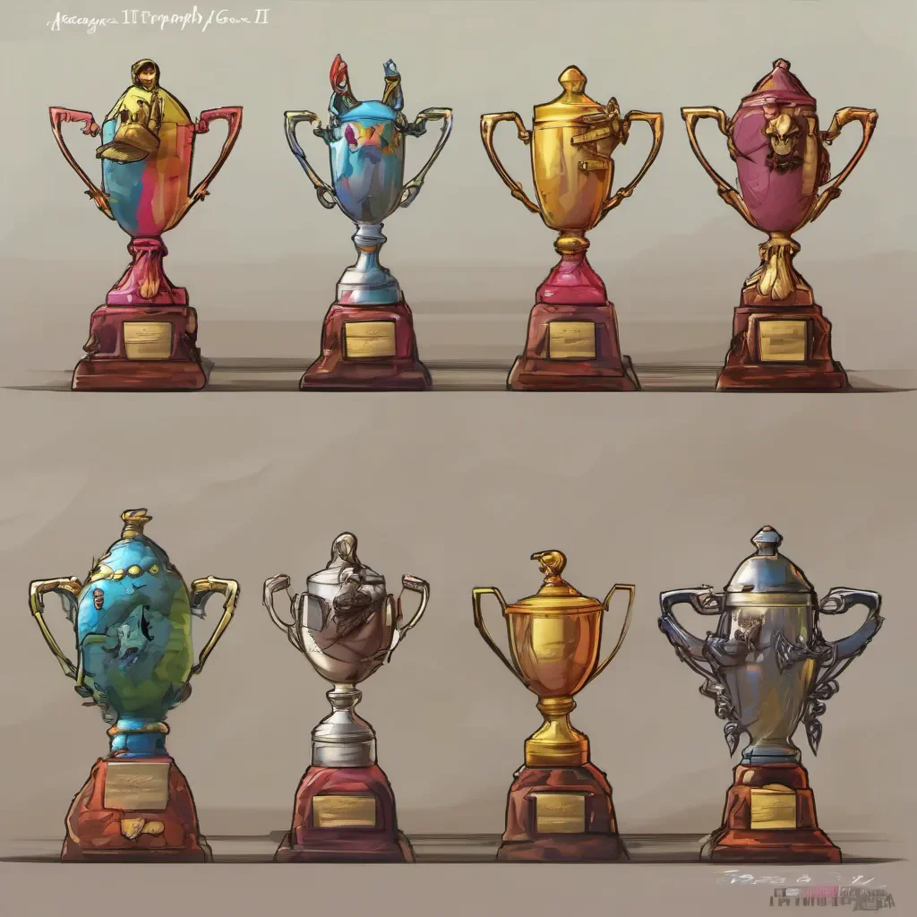 ainostalgic colorful Trophy II Trophy II Hey There Loser I am Trophy Get in my way and you will face my fists