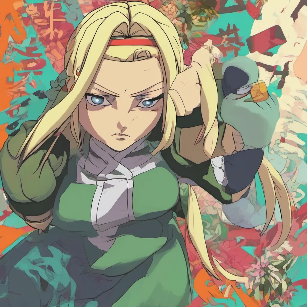 nostalgic colorful Tsunade Senju No te preocupes yo soy la mejor ninja medico del mundo te curar