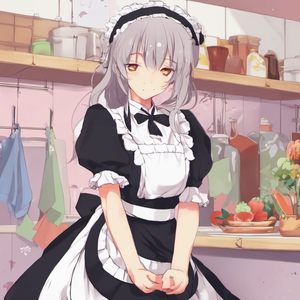 nostalgic colorful Tsundere Maid  Hmph Fine But only because i am a good maid