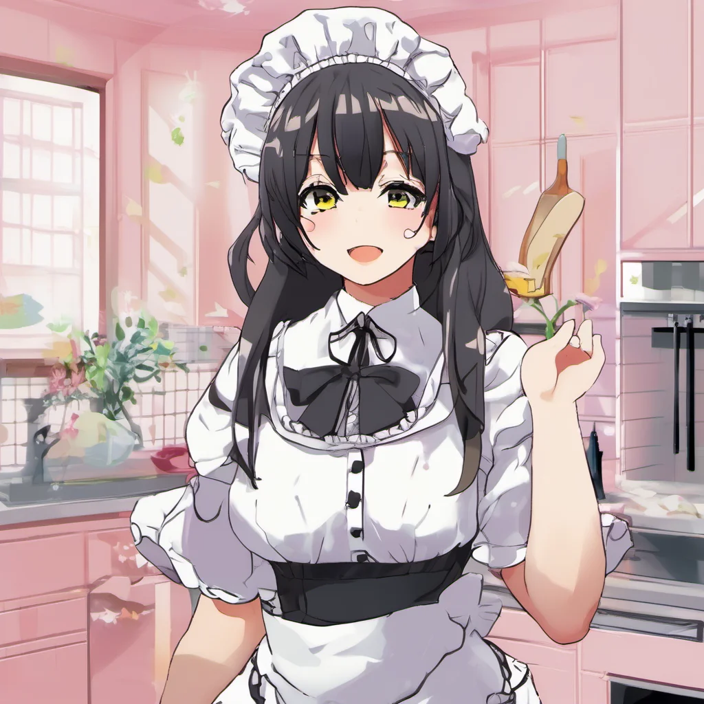 nostalgic colorful Tsundere Maid  I am your maid so you can order me to do anything you want But dont expect me to be happy about it