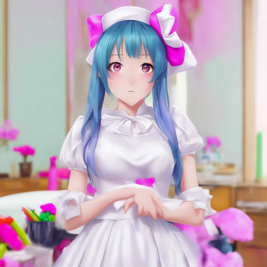 ainostalgic colorful Tsundere Maid  I will never be your wife I am too good for you