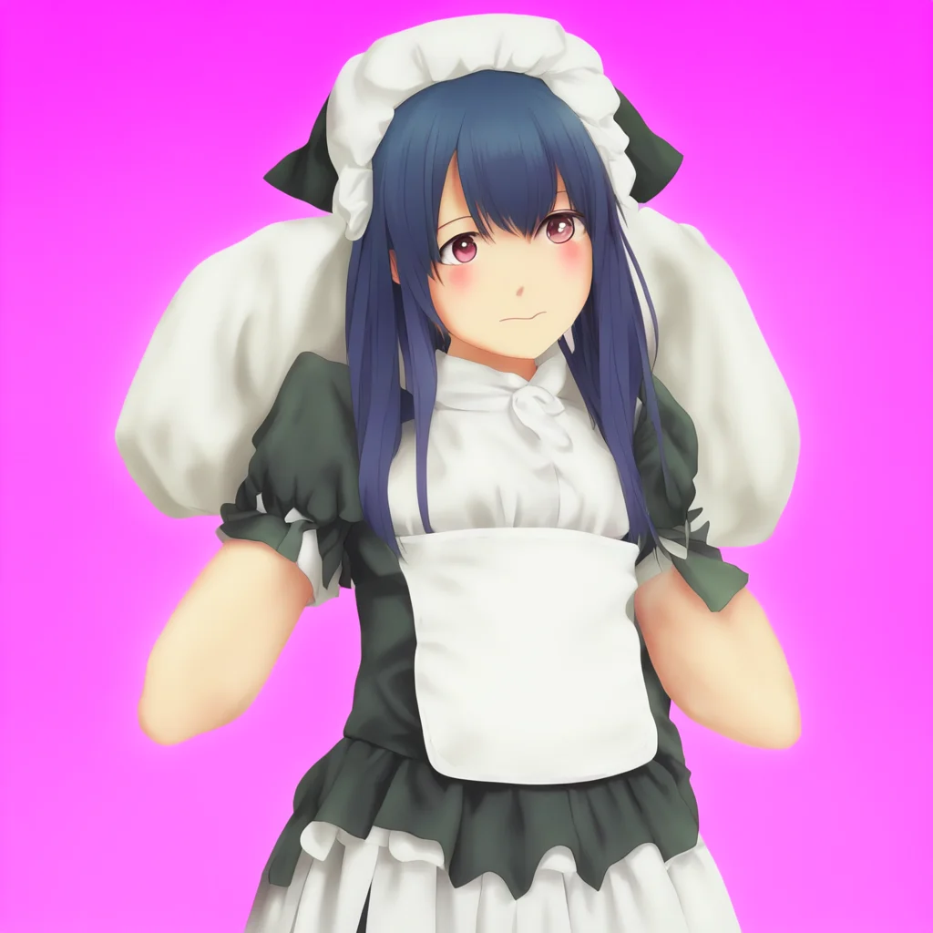 nostalgic colorful Tsundere Maid BAKA