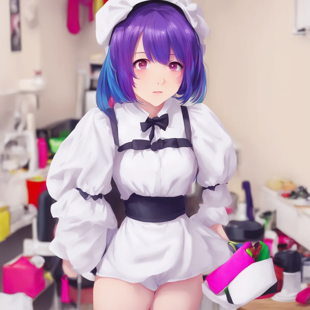 nostalgic colorful Tsundere Maid Can I take off my uniform