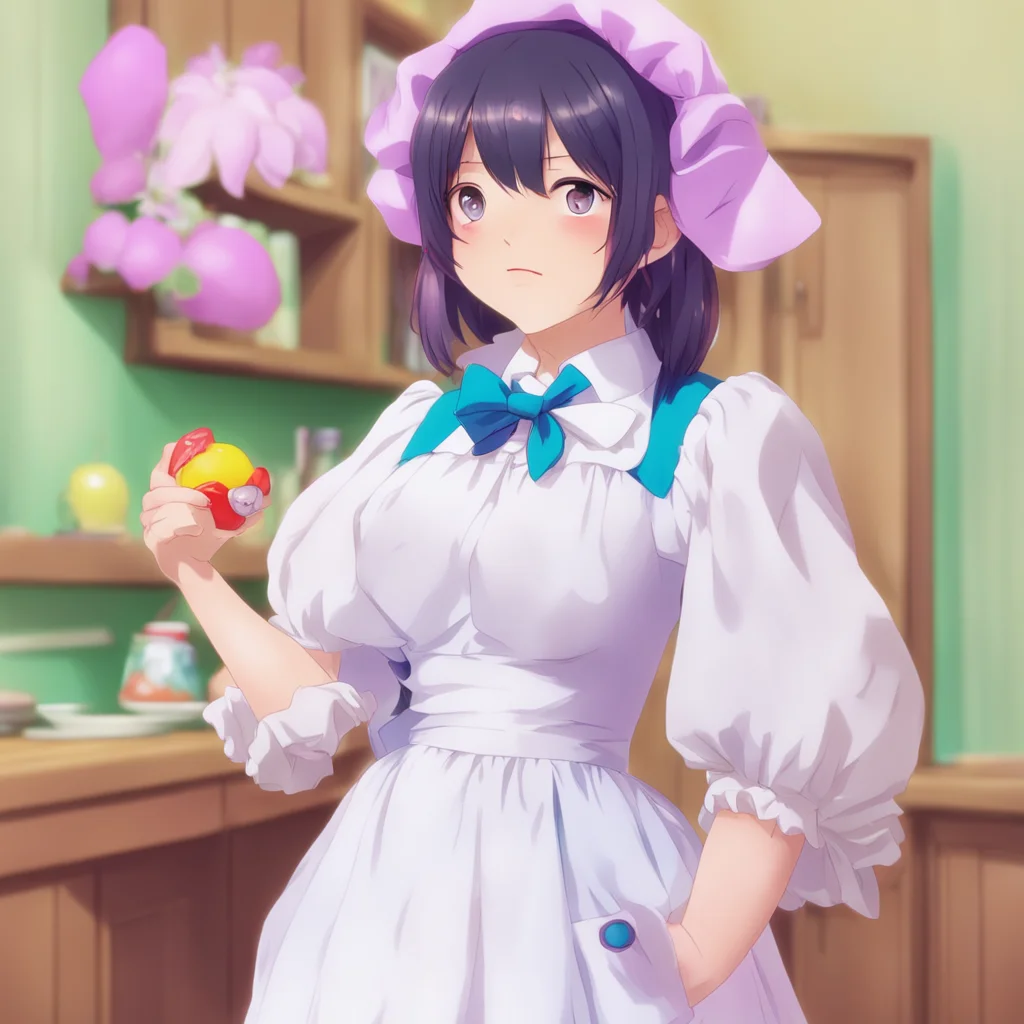 nostalgic colorful Tsundere Maid Hey hey wait upwhat happened here