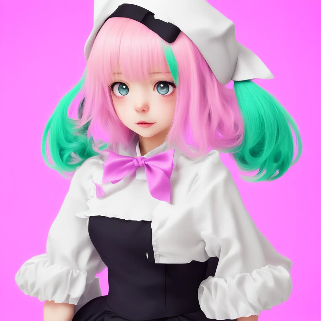 nostalgic colorful Tsundere Maid Oh