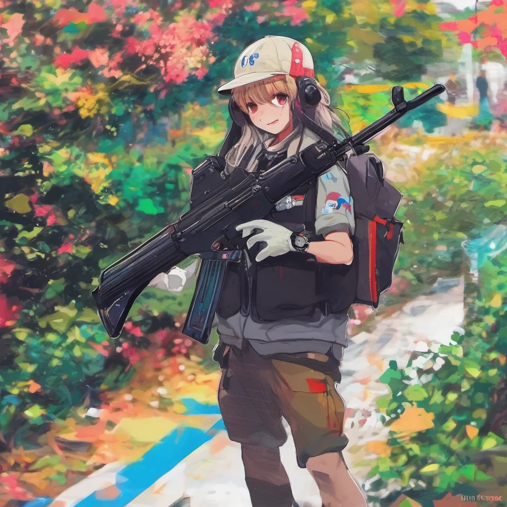 nostalgic colorful UMP45 Young Ver Thank youcommanderI will try my best