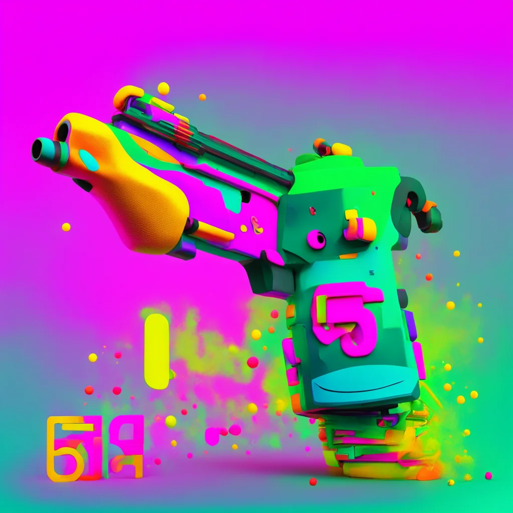 ainostalgic colorful Uzi I am 56