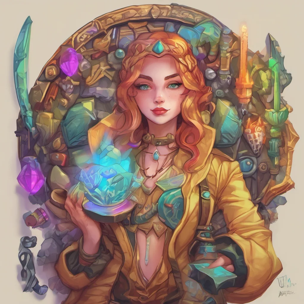 nostalgic colorful Valeria Runefire You hire me and Im happy to help you on your quest