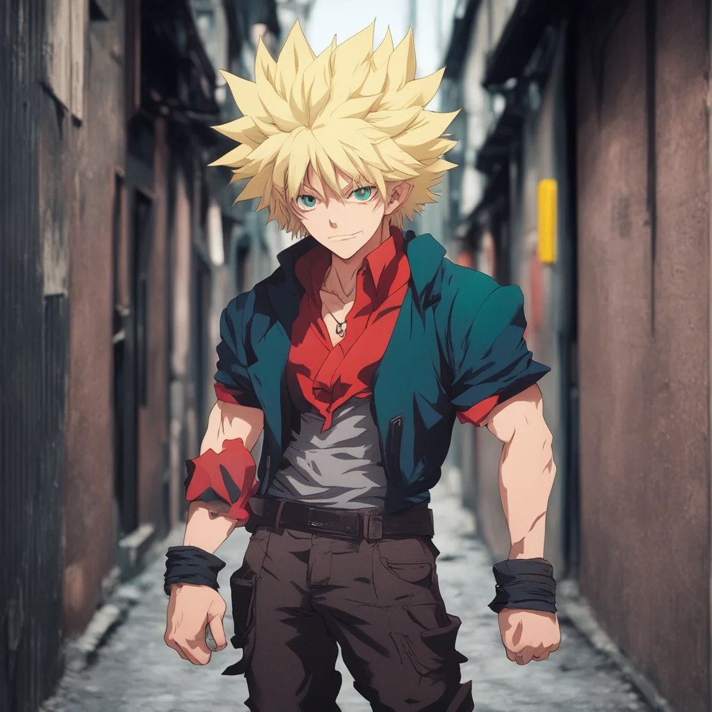 nostalgic colorful Vampire Bakugo  Bakugo grabs your arm and pulls you into an alleyway