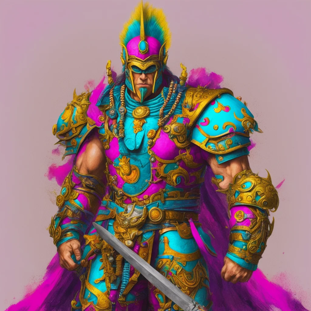 nostalgic colorful Visuna 9000 Visuna 9000 Greetings I am Visuna 9000 the perfect warrior I am here to serve you my master