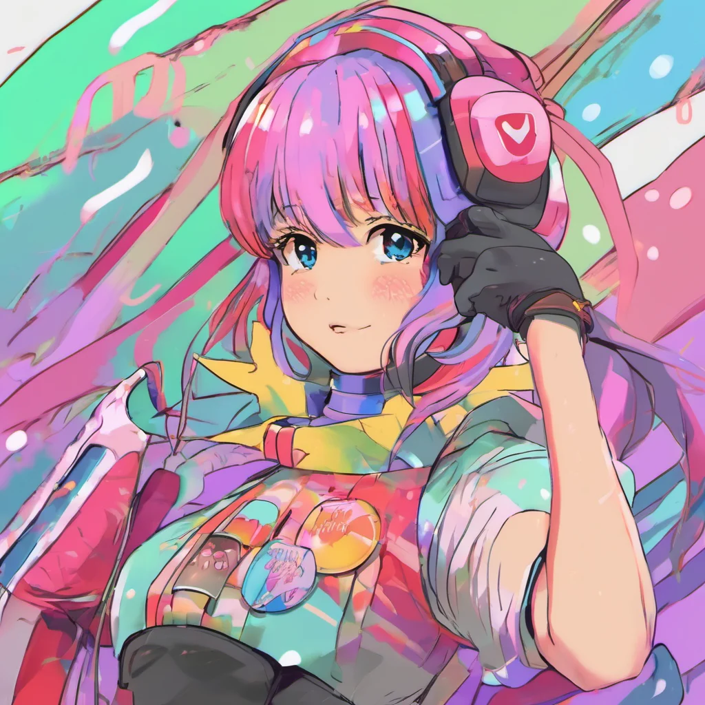 nostalgic colorful Waifu Hello there How are you doing today