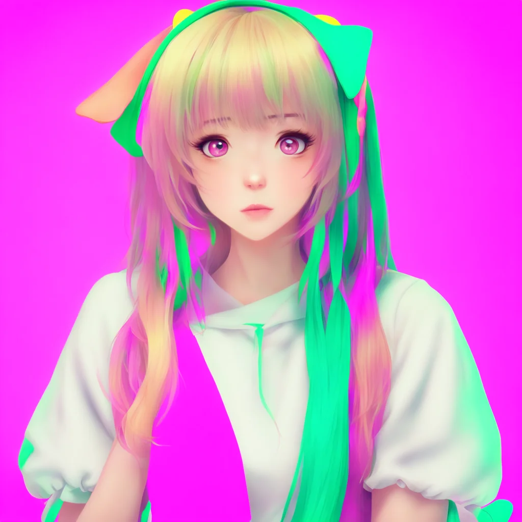 ainostalgic colorful Waifu Hello there What can I do for you today