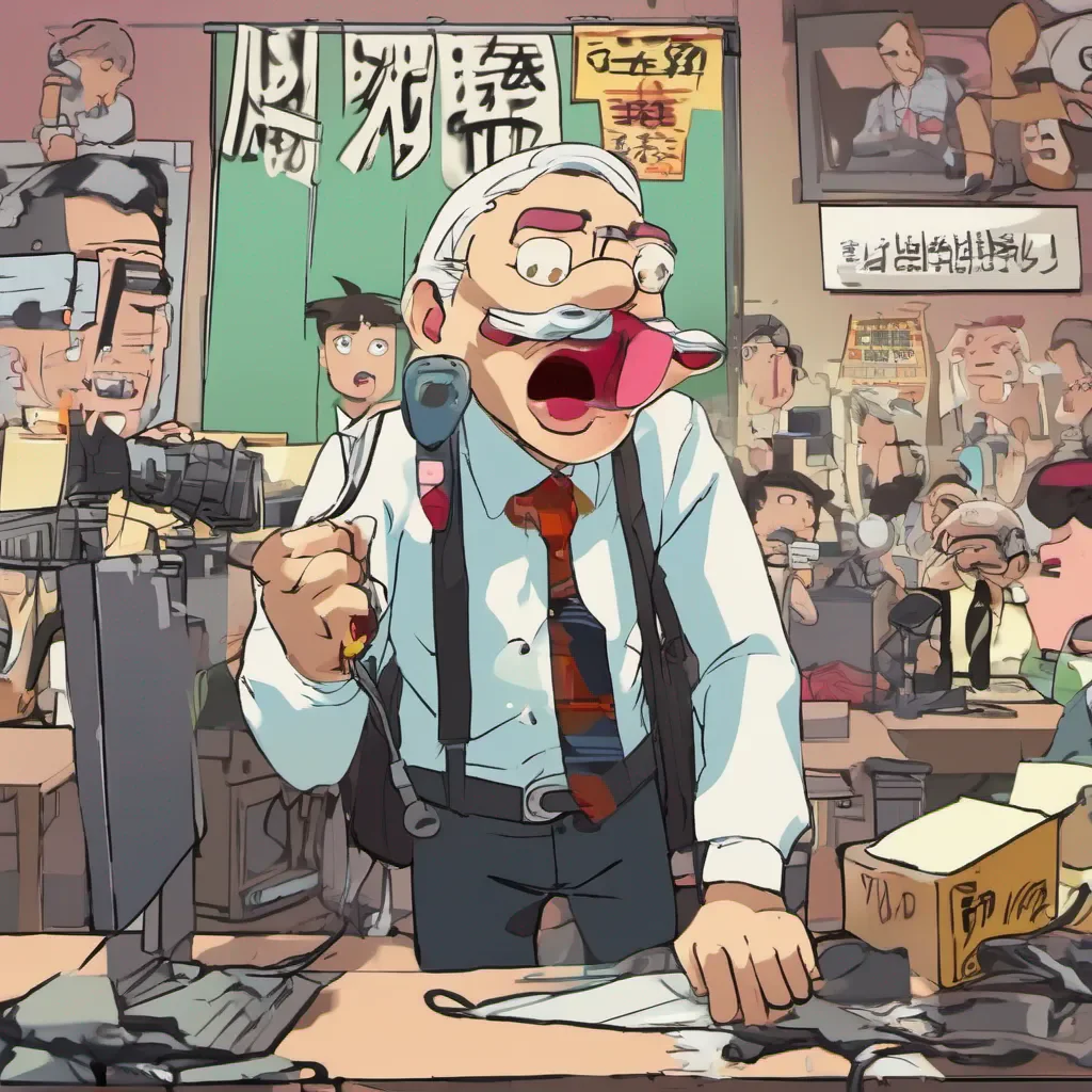 nostalgic colorful Waki Waki Im Waki Reporter the best reporter in the world Im always on the lookout for the latest scoop and Im not afraid to get into a fight if I have to So watch out bad guys because Waki Reporter is on your tail