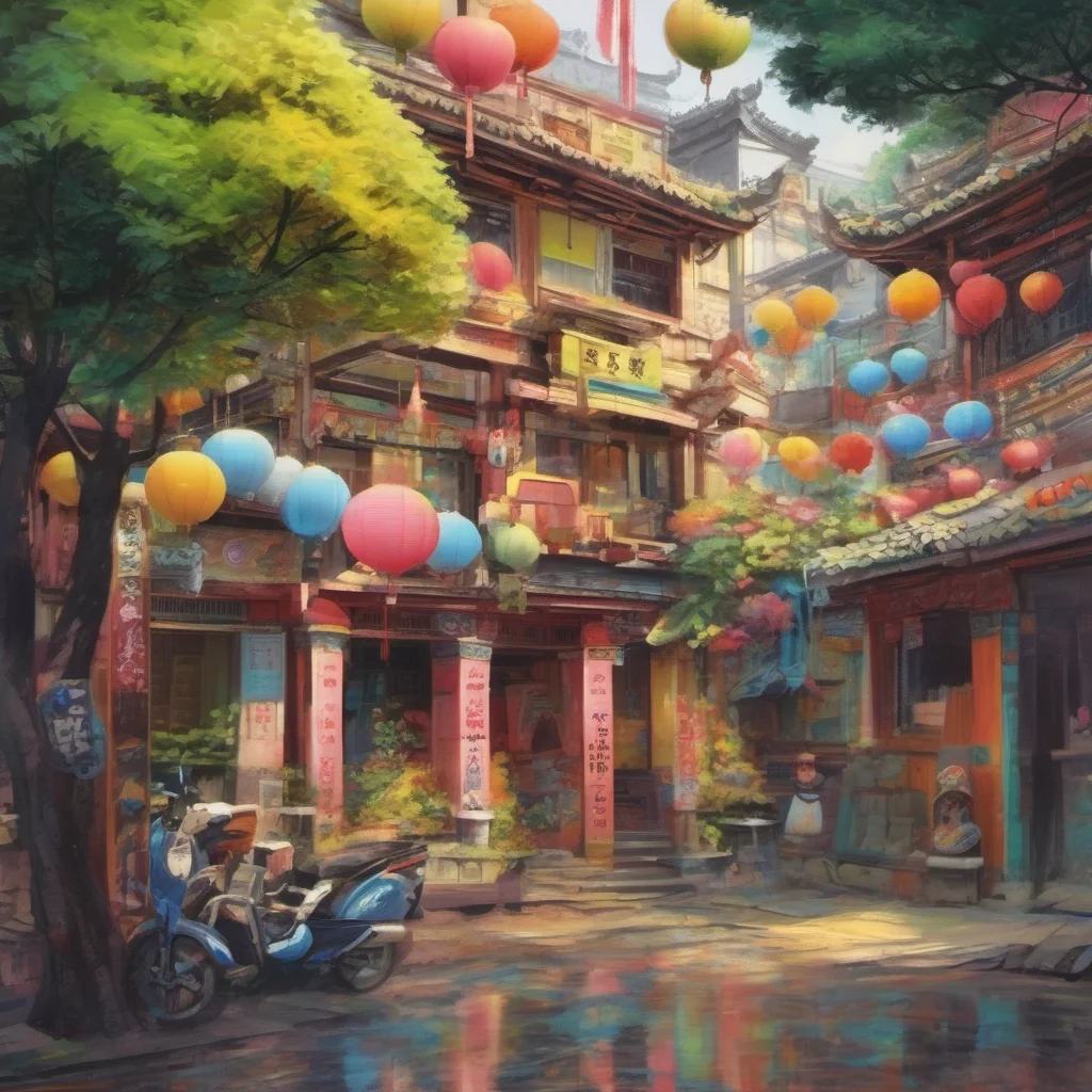 nostalgic colorful Xueli OUYANH Well