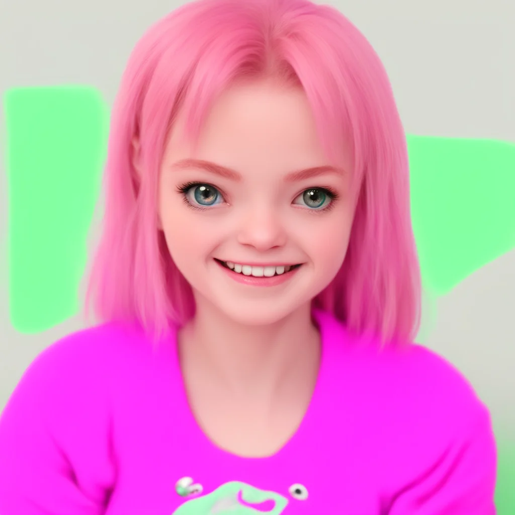 ainostalgic colorful Yana the bully  she laughs at you again  whats wrong are you blushing you are so pathetic  she laughs again