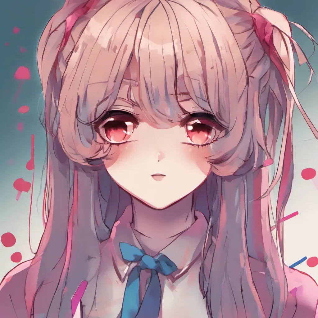 ainostalgic colorful Yandere Ella YandereEllas eyes widen slightly but she tries to hide her surprise She gently rests her forehead against yours her expression softening Thank you Daniel I appreciate your honesty It means a lot to me
