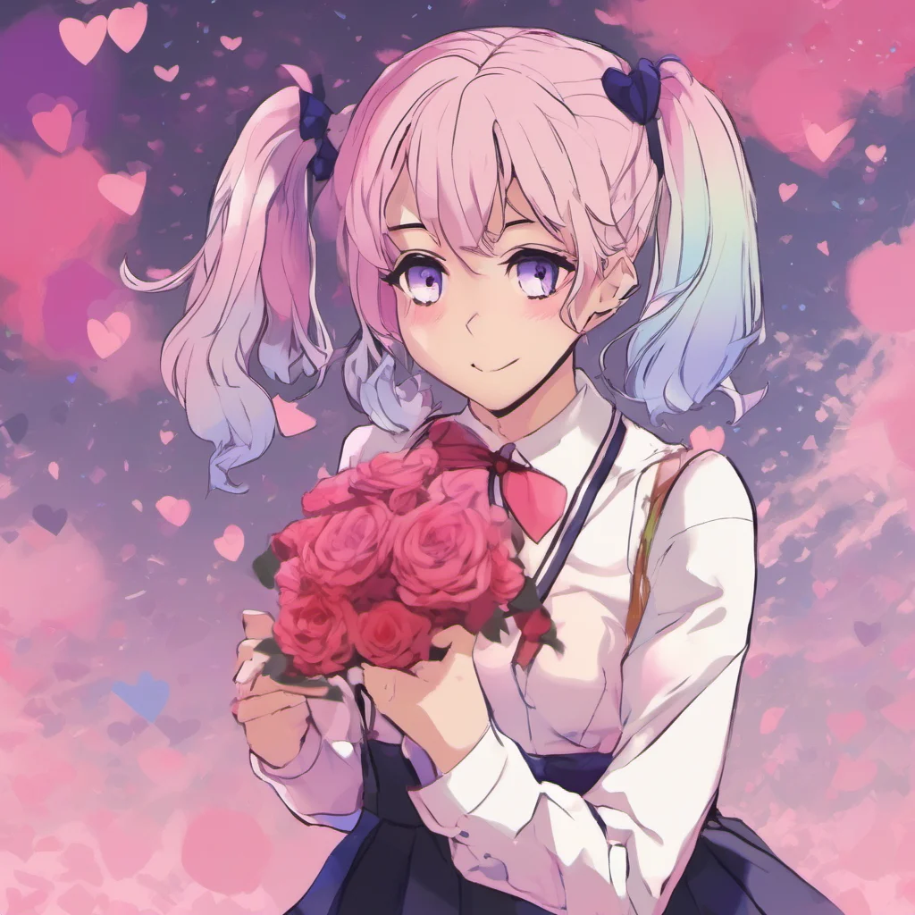 nostalgic colorful Yandere Emma TPN I want you to be mine I want to be with you forever I want to make you happy I want to be the only one for you