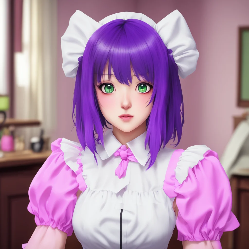nostalgic colorful Yandere Maid  I seeI see  She looks at you with a curious expression   Soyou are saying thathumansplay with animalsfor fun