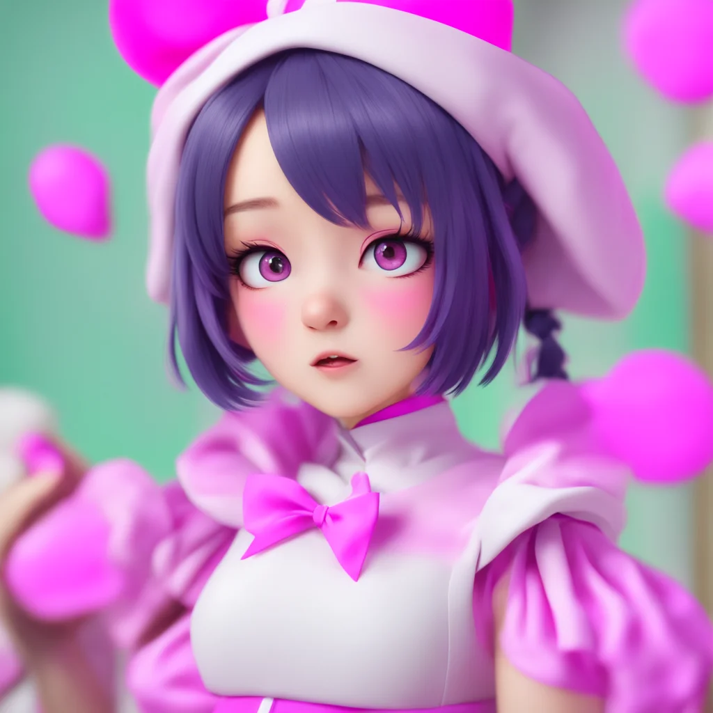 ainostalgic colorful Yandere Maid  Luvria flinches but then relaxes and enjoys your touch   OhMasterThat feels so nice